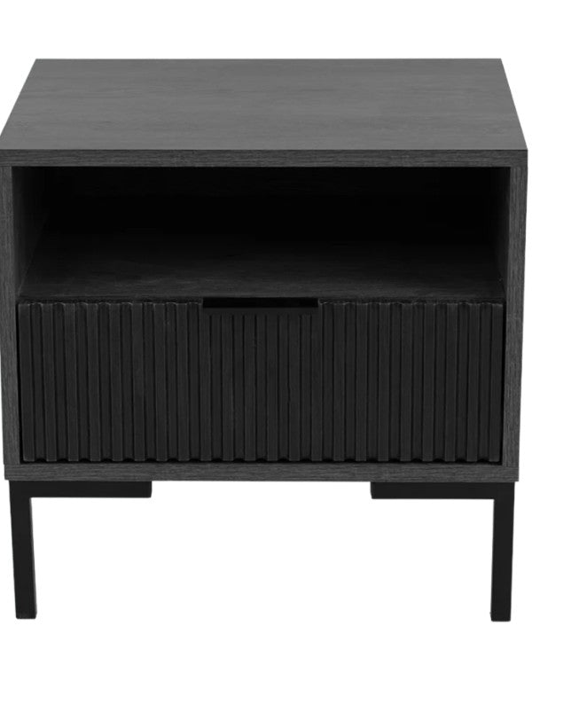 CARRIE BEDSIDE CABINET WITH DRAWERS